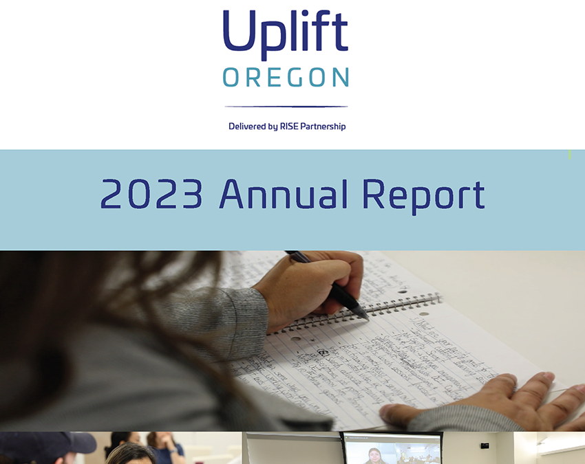 Uplift Oregon 2023 Annual Report